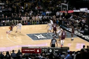 身材高大持球得分型侧翼！基肖恩·霍尔大学集锦！模板米德尔顿！