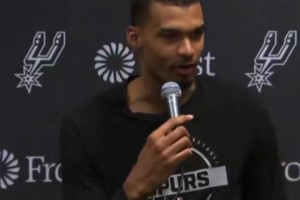 文班：我来这之前，老听人说NBA现在没防守，但这不是真的！